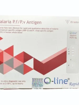 Q line malaria PF/PV, 25 Tests